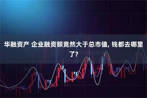 华融资产 企业融资额竟然大于总市值, 钱都去哪里了?